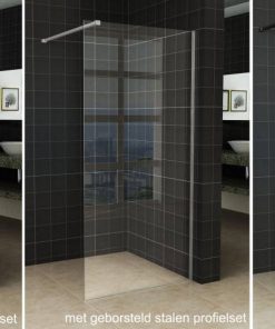 Slim inloopdouche 120x200 cm 8 mm Nano