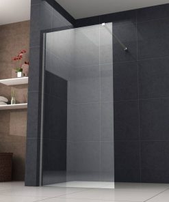 RHEINER inloopdouche met smalle muurprofiel 200 cm hoog