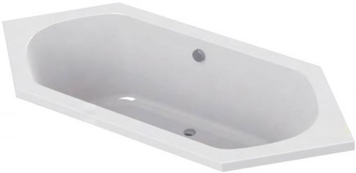 Ben Diamond Hoekbad 190x90cm Wit