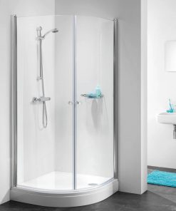 Sealskin Get Wet C105 douchecabine kwartrond 100x100 cm chroom helder glas