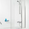 Sealskin Get Wet S105 badzijwand 100x140 cm chroom helder glas