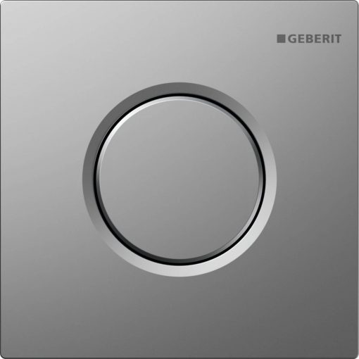 Geberit Sigma 01 urinoir bedieningsplaat pneumatisch Mat Chroom