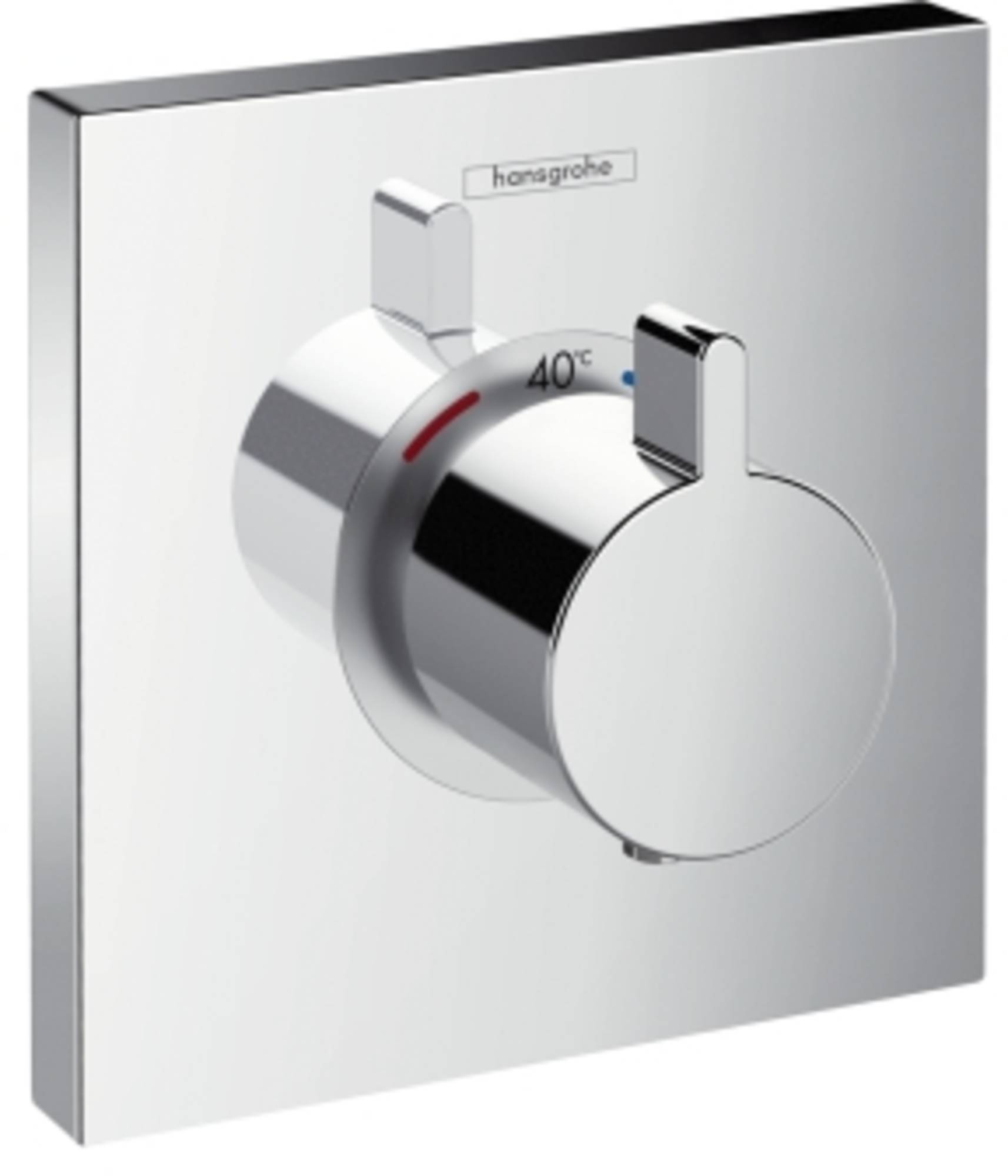 Hansgrohe Shower Select Inbouw thermostaat Highflow Chroom Hansgrohe Shower Select Inbouw thermostaat Highflow Chroom