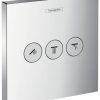 Hansgrohe Shower Select afbouwdeel inbouw stopkraan chroom