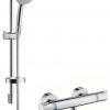 Hansgrohe Croma 100 Vario / Ecostat Comfort Douchecombinatie Chroom