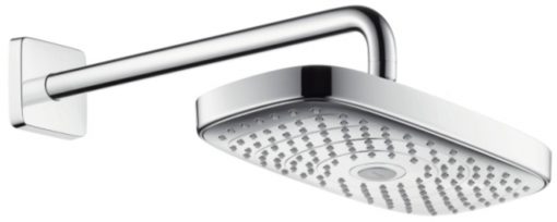 Hansgrohe Raindance Select E 300 2jet hoofddouche douchearm Wit/Chroom