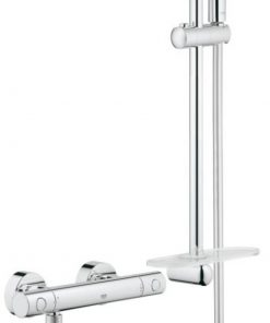 Grohe Grohterm 1000 Cosmopolitan M douchethermostaat met doucheset Chroom