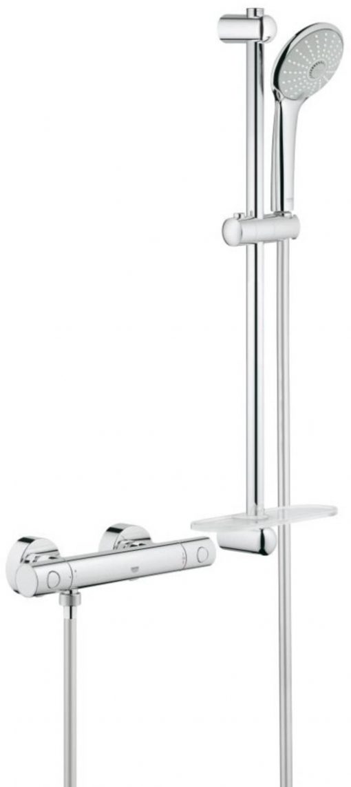Grohe Grohterm 1000 Cosmopolitan M douchethermostaat met doucheset Chroom