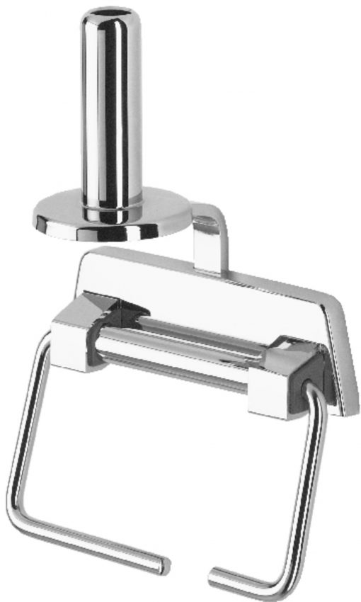 Geesa Serie 5000 closetrolhouder met reserverolhouder Chroom