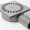 Easydrain Aqua Compact vloerput abs 15x15cm horizontaal