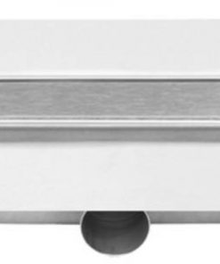 Easydrain Compact FF Zero afvoergoot 80 x 6 cm. zijaansluiting Rvs