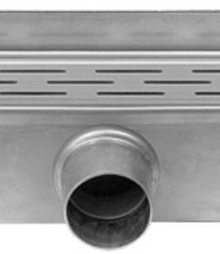 Easydrain Compact Wall 30 afvoergoot 6x70 cm zijuitlaat RVS