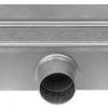 Easydrain Compact Wall Zero afvoergoot 70 x 6 cm. zijaansluiting Rvs