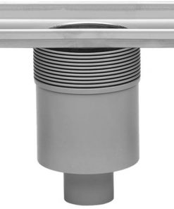 Easydrain Multi douchegoot 80 cm. onderuitloop zonder rooster Rvs