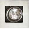 Ben Plafondspot Set 3 stuks vierkant Geborsteld Aluminium Halogeen