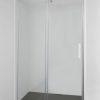 Saniselect Lomoni (Nis)schuifdeur 120x200 cm Aluminium / Helder Glas