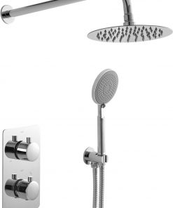 Saniselect One-Pack inbouw regendoucheset chroom