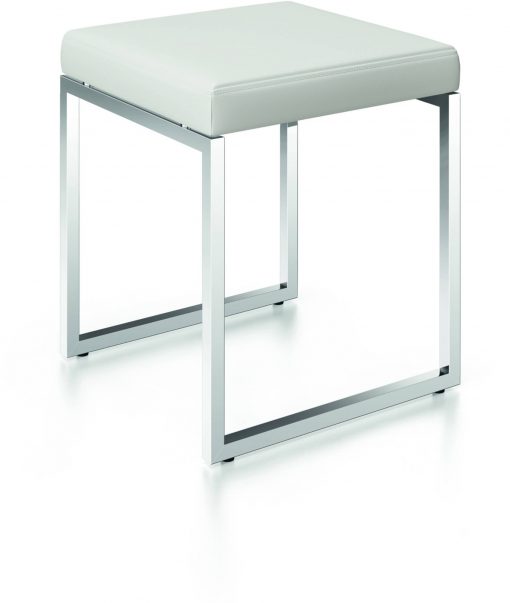 ZACK Cenius Hocker Vierkant 40x45x40 cm Rvs Glans