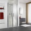 Duschprofi Exklusiv Pendeldeur voor nis 100x200cm Chroom/Helder glas