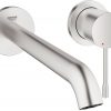 Grohe Essence New tweegats wand wastafelmengkraan Supersteel