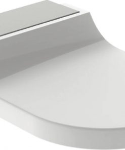 Geberit AquaClean closetzitting Tuma Comfort decorplaat Geborsteld RVS