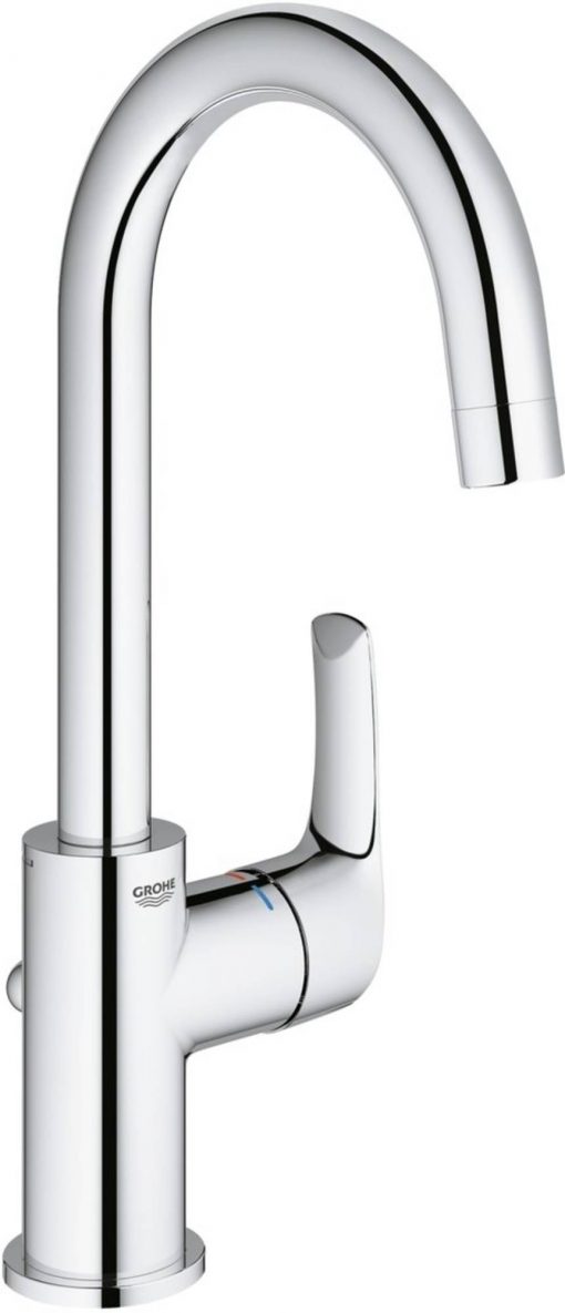 Grohe l-size wastafelkraan met waste chroom