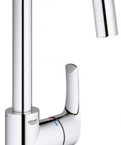 Grohe Eurosmart Wastafelmengkraan L-size Chroom
