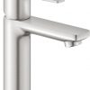 Grohe Lineare New xS-size Wastafelkraan Supersteel met waste