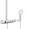 Grohe Rainshower Smartcontrol Douchesysteem 360 duo met Thermostaat Moon White