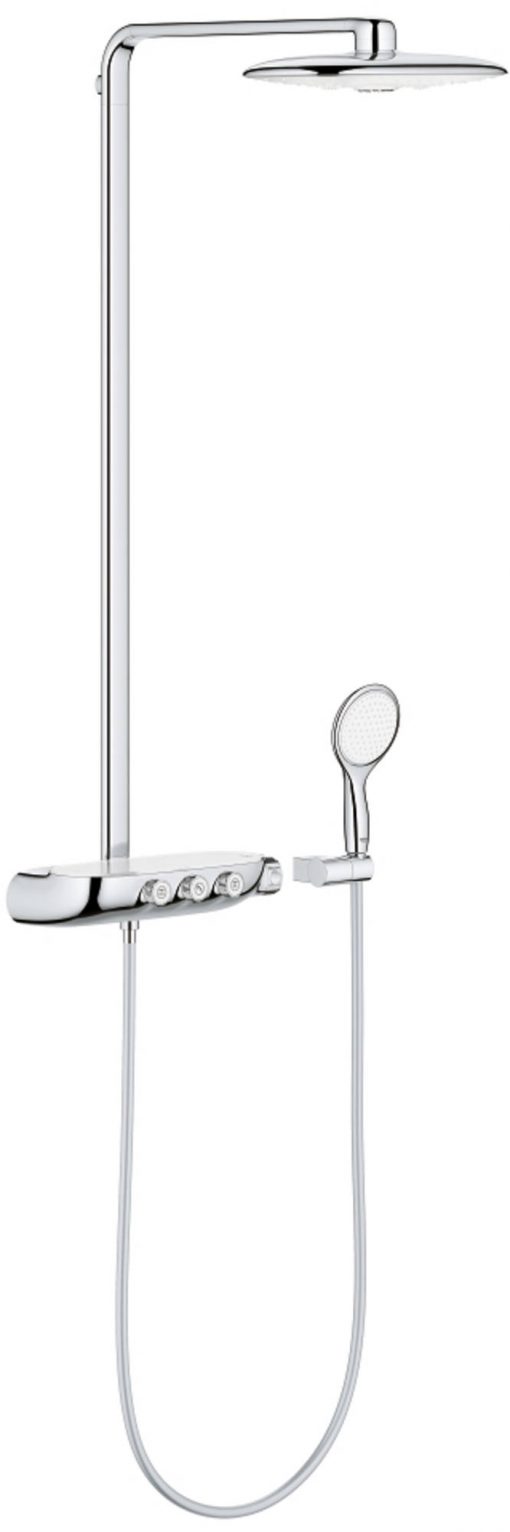 Grohe Rainshower Smartcontrol Douchesysteem 360 duo met Thermostaat Moon White