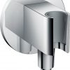 Hansgrohe Fixfit Porter S handdouchehouder rond chroom
