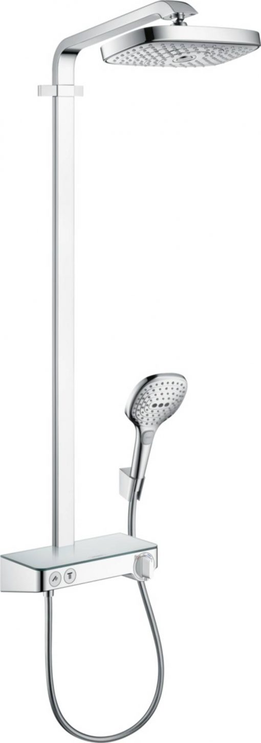 Hansgrohe Raindance Select E 300 2 stralen showerpipe chroom