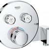 Grohe Grohtherm Smartcontrol Afbouwdeel Thermostaat met houder Chroom