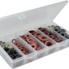 Saniselect Pakkingsassortiment fiber- en rubberringen 550 stuks