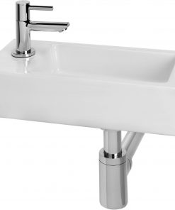 Saniselect fonteinset compleet links wit