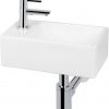 Saniselect Fontana XS fonteinset links chroom