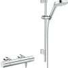 Grohe Grohtherm 3000 Cosmopolitan Douchethermostaat met doucheset Chroom