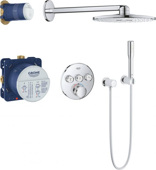 Grohe Grohtherm Smartcontrol Comfortset Chroom