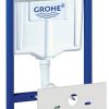 Grohe Rapid SL inbouwreservoir zelfdragend met skate air drukplaat chroom