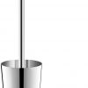 ZACK Lyos Toiletborstelsetø 11x48 cm Glans RVS