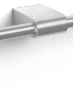ZACK Atore Dubbele Toiletrolhouder Geborsteld RVS