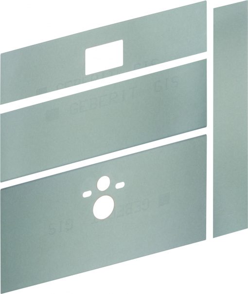 Geberit Gis Easy gipsplaat 130x130 voor toiletmodule