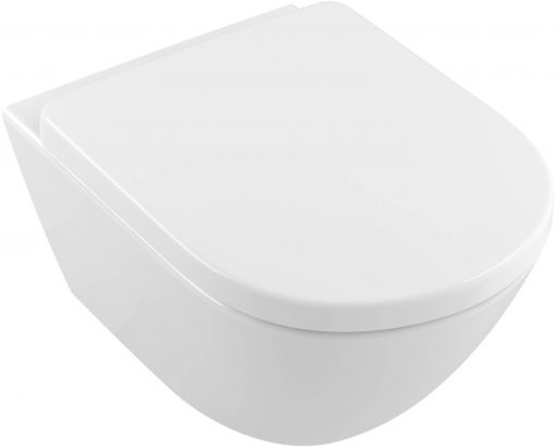 Villeroy&Boch Subway 2.0 diepspoelcloset wandmodel comfort met directflush en ceramic plus en afvoer horizontaal wit