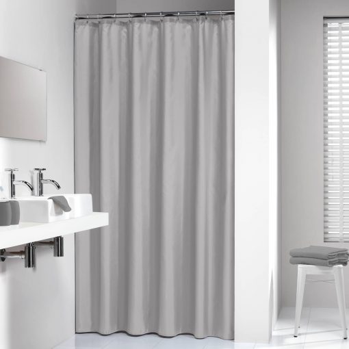 Sealskin Granada Douchegordijn 120 x 200cm Licht Grijs