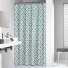 Sealskin Diamonds Sealskin Douchegordijn Textiel Diamonds 200 x 180cm Aqua