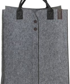 Sealskin Felt Wasmand 42x32x52 cm grijs