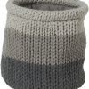 Sealskin Knitted Mand 15x15 cm grijs