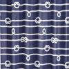 Sealskin Rope Douchegordijn 180 x 200cm blauw
