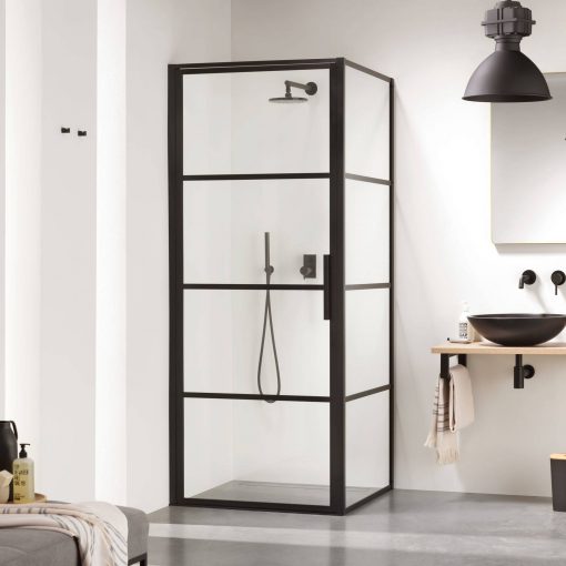 Sealskin SOHO Douchecabine 80x90x210cm Charcoal/Helder Glas