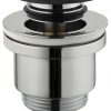 Ben Wastafelplug met Inox Kelk Kap Negro